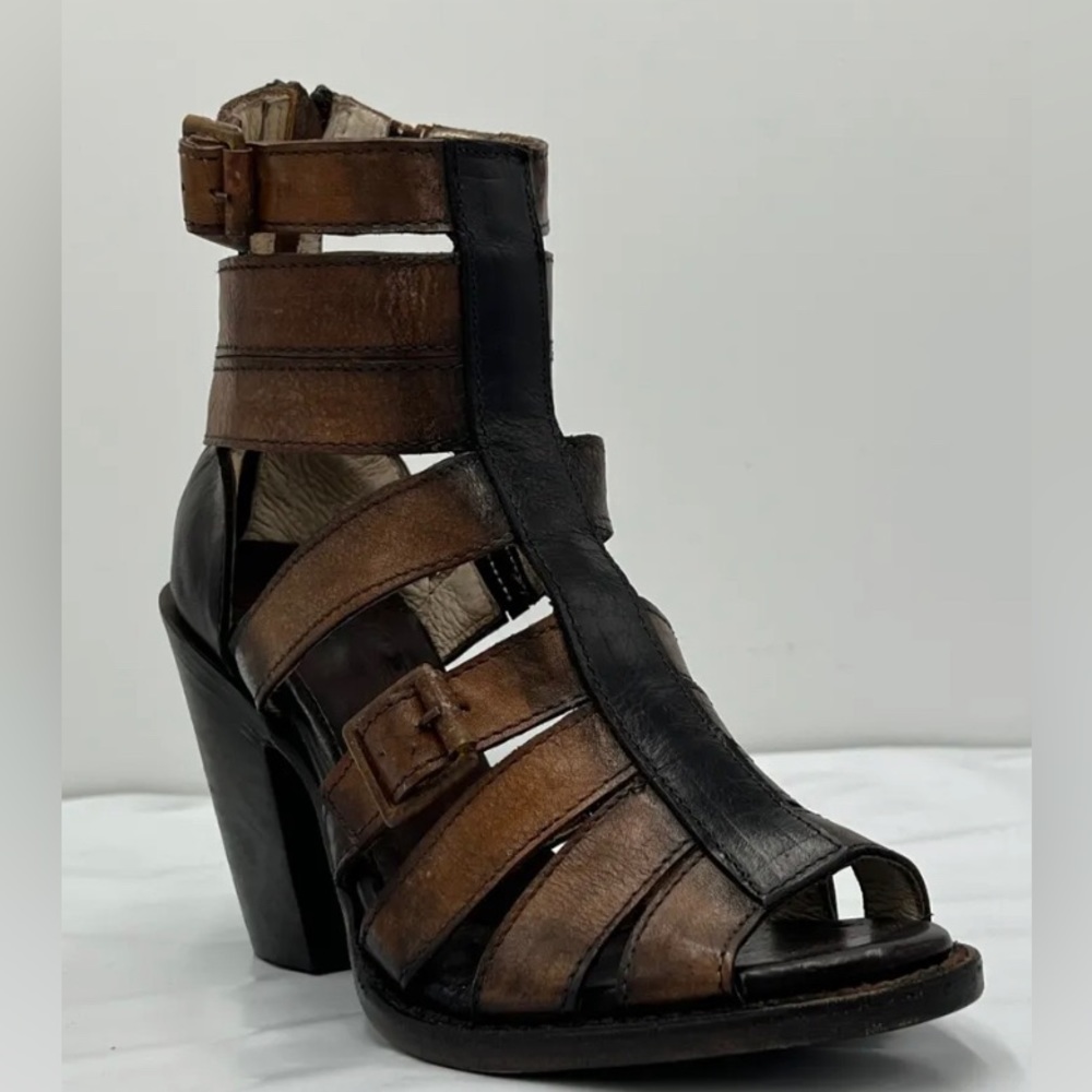 NWT- Freebird By Steven Breez in gorgeous supple Cognac, Size 8, Original box - Picture 3 of 4